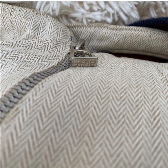 Authentic Hermès Canvas backpack - Picture 3 of 8